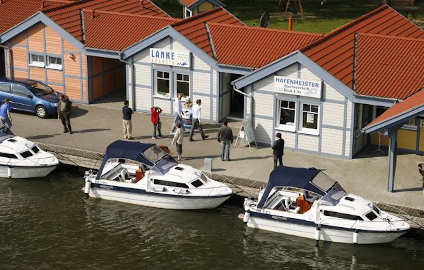 Motorboot fahren Rheinsberg für 2