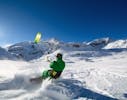 Snowkite Grundkurs Berninapass (Einzelunterricht)