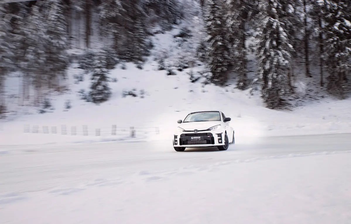 Toyota GR Yaris Winter Drift Training Saalfelden