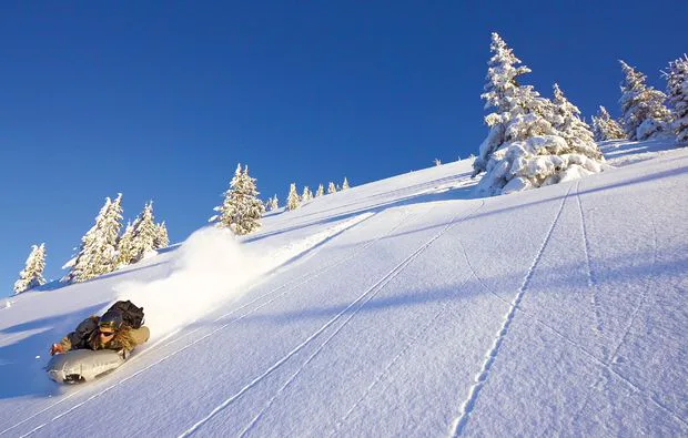 Schneeschuhtour & Freeride-Airboarding Immenstadt - 3