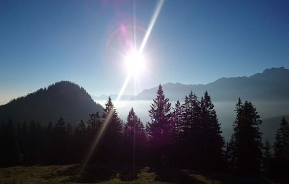 Schneeschuh-Sonnenaufgangswanderung Obermaiselstein