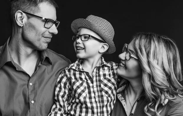 Familien Fotoshooting Berlin für 7 - 10
