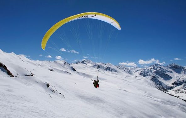 Gleitschirm Tandemflug Davos