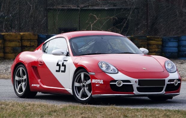 Drifttaxi im Porsche Cayman Cup Lombardore (4 Rdn)