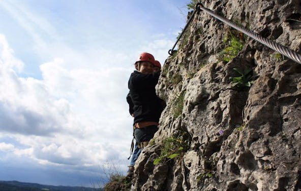 Klettersteig für Einsteiger Hirschbach
