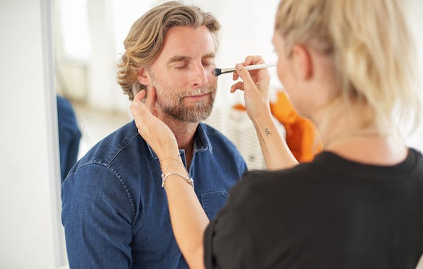 Make Up Beratung Halle  Stadtcenter Rolltreppe