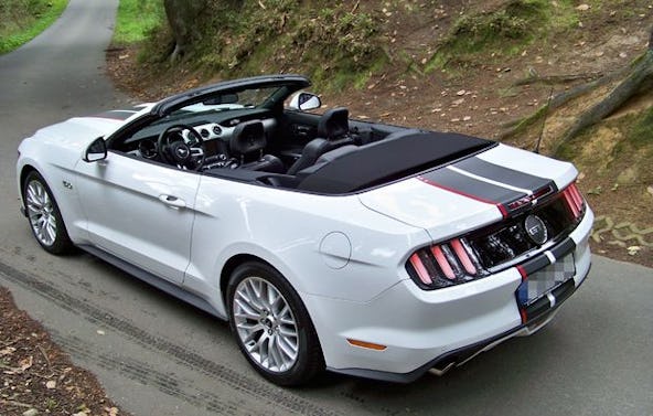 Mustang GT Cabrio fahren Weißenborn (1 Tag, Fr. - So.)