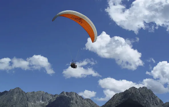 Gleitschirm Tandemflug Saltaus