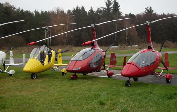 Tragschrauber selber fliegen Weiden in der Oberpfalz (30 Min.) - 8