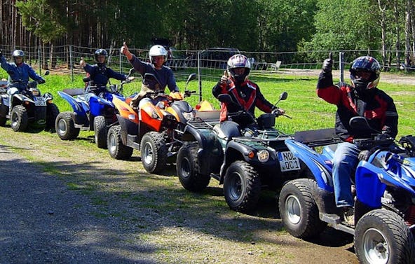 Quad Schnuppertour in Weißwasser (1,5 Std.)