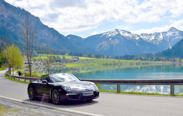 Porsche 911 Cabrio Eisenberg/Allgäu (4 Std.)