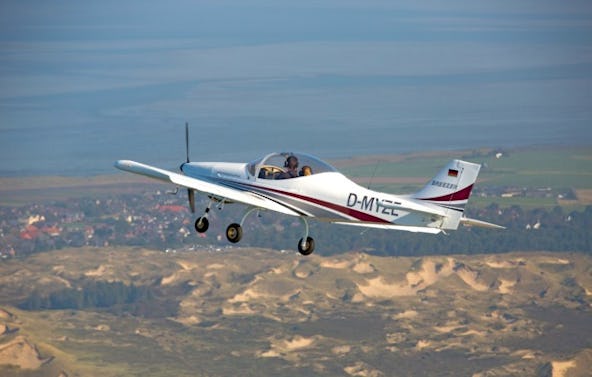 Flugzeug selber fliegen Freiburg (45 Min.)