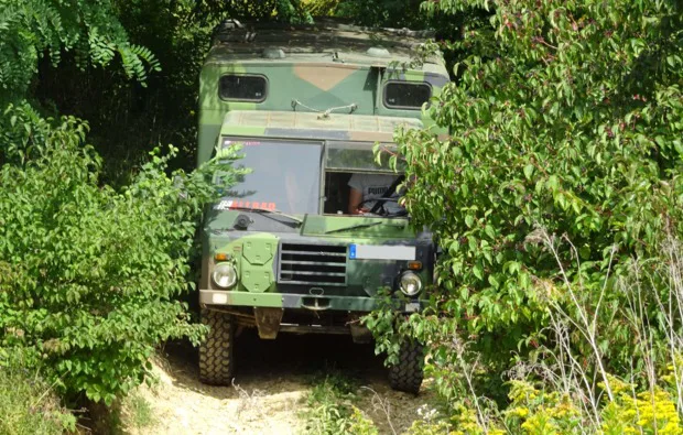 Volvo Lappländer 6x6 offroad fahren Großmehring - 3