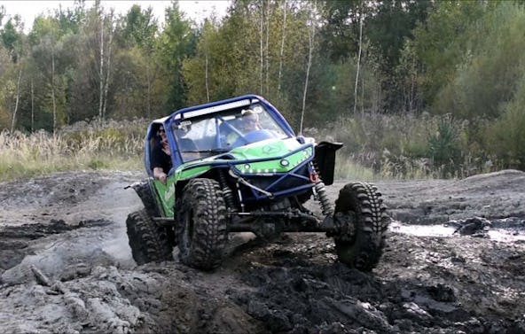 Mercedes Puch G offroad fahren in Voitsberg