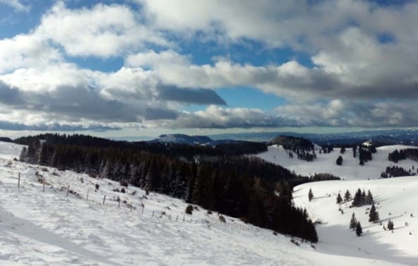 Schneeschuh Wanderung Breitenau in der Steiermark