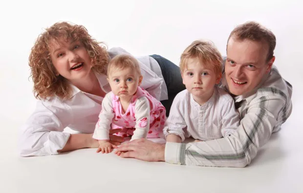 Familien Fotoshooting Leipzig für 7 - 2