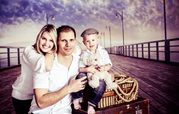 Familien Fotoshooting Leipzig für 7 - 7