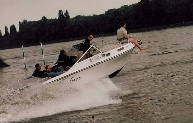 Motorboot fahren Speyer für 4 - 1