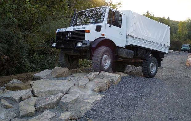 Truck offroad fahren Sinsheim (Unimog 1300) - 4