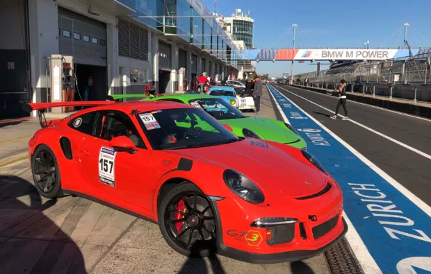 Porsche 911 GT3 RS 991 auf dem Hockenheimring (10 Rdn.) - 2
