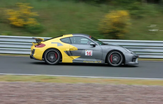 Renntaxi Porsche Cayman GT4 (3 Rdn.) Hockenheimring - 2