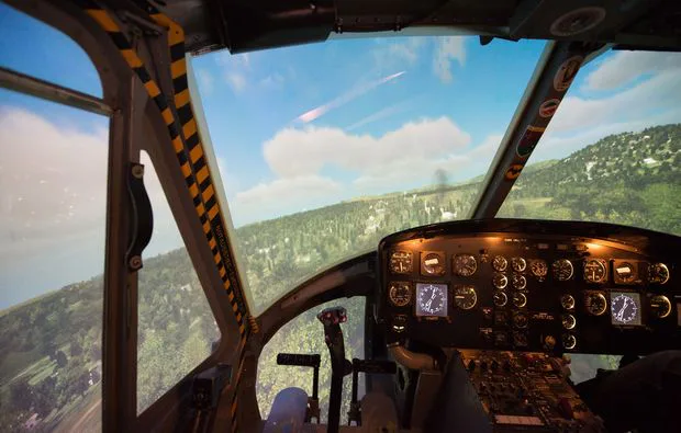 Hubschrauber-Simulator Bell UH 1 München-Haar (120 Min.) - 1