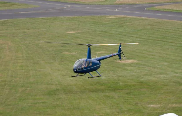 Hubschrauber-Skyline-Flug-Dresden Kamenz