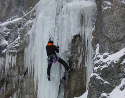 Eisklettern und Eiskletterkurs für Einsteiger Mandarfen - 5