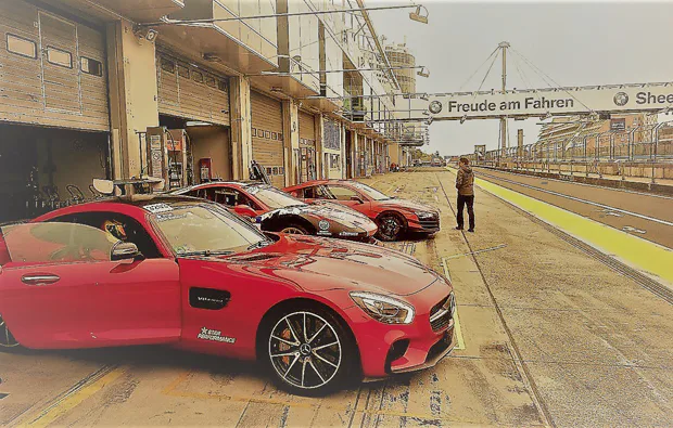 Mercedes AMG GT-S Rennstreckentraining Nürburgring (6 Rdn)