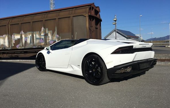 Lamborghini Huracan LP610-4 Spyder fahren Au (6 Std.)