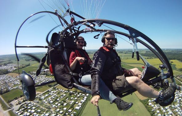 Motorgleitschirm fliegen Hörsten