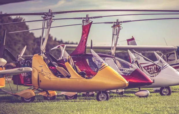 Tragschrauber Rundflug Schmidgaden (30 Min.)