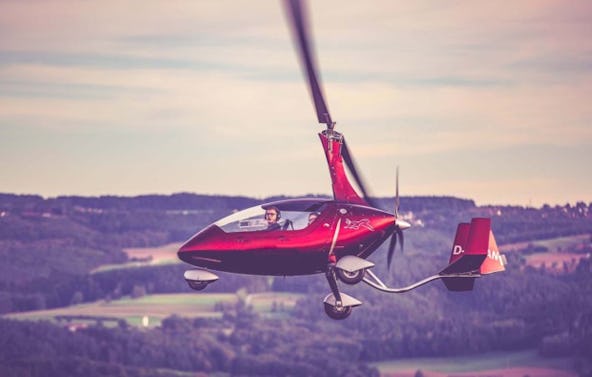 Tragschrauber Rundflug Schmidgaden (90 Min.)