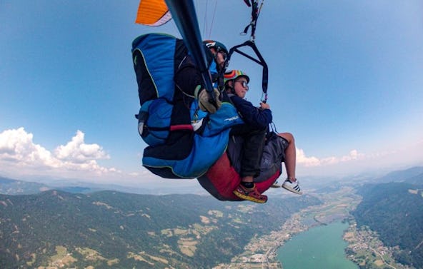 Gleitschirm Tandemflug Steindorf am Ossiacher See