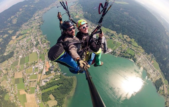 Gleitschirm Tandemflug Arnoldstein