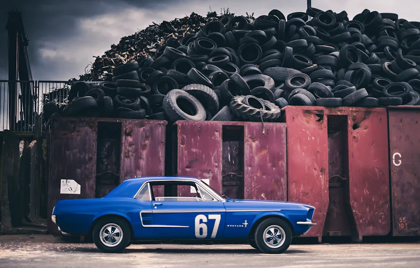 Ford Mustang Oldtimer Tagestour Osdorf