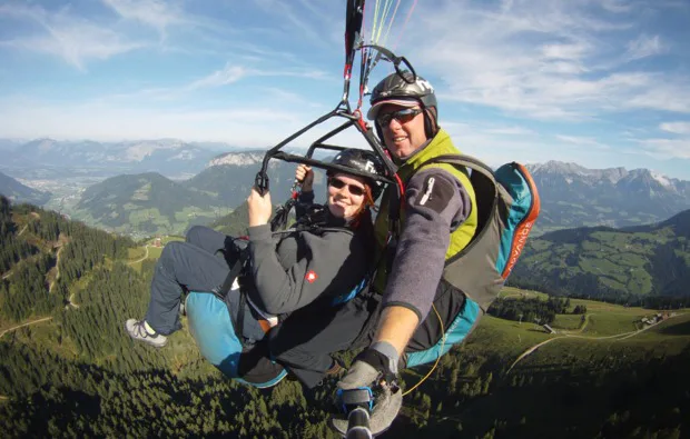 Gleitschirm Tandemflug Söll für 2
