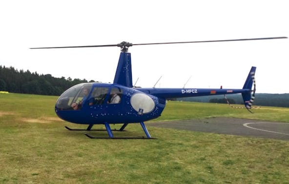 Hubschrauber selber fliegen Bindlach (30 Min.)