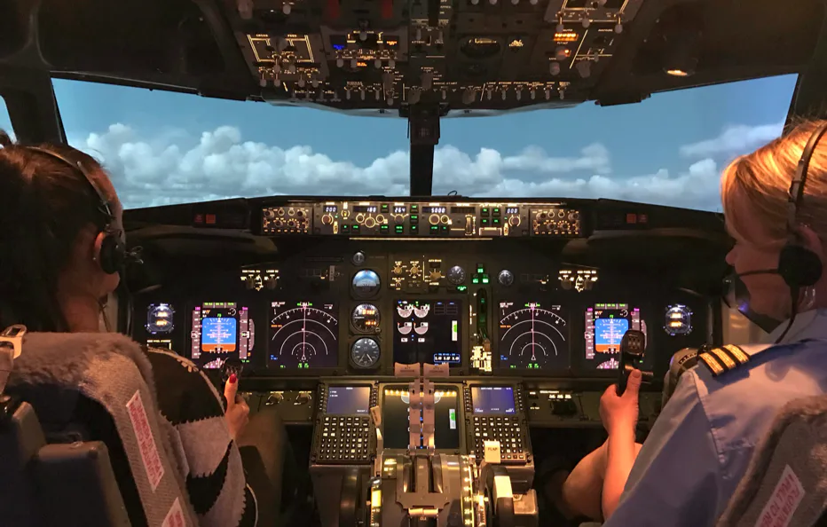 Flugsimulator Boeing 737 Markranstädt - 2