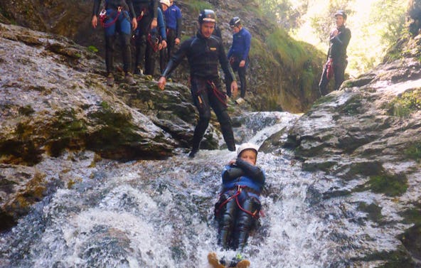 Canyoning Tour für Kinder St. Sebastian bei Mariazell