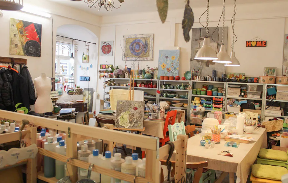 Malworkshop im Atelier Wien - 3