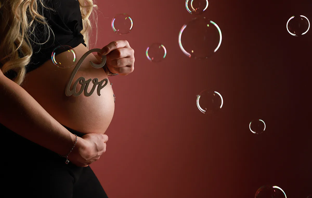Babybauch Fotoshooting Karlsruhe - 1
