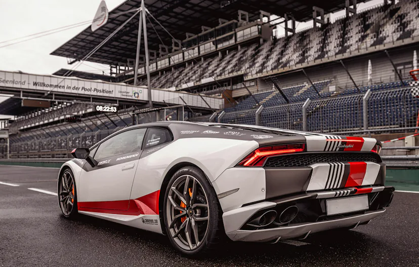 Lamborghini Huracán fahren (6 Rdn.) Bilster Berg