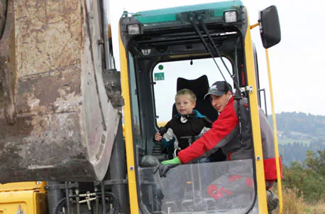 Baggerfahren in der Steiermark - 3