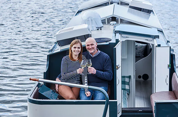 Hausboot Übernachtung in Hamburg für 2