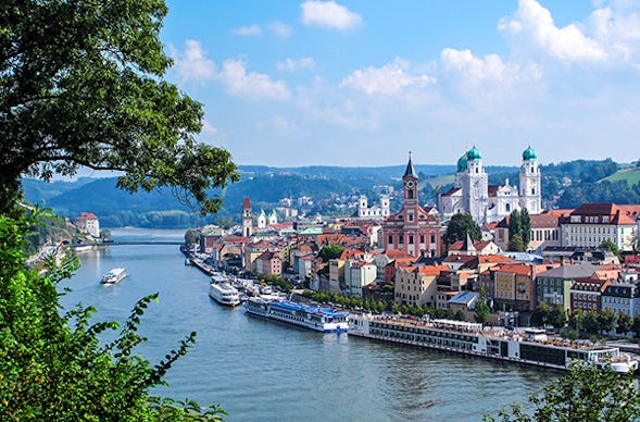 Städtetrip Passau mit Radverleih für 2 (1 Nacht)