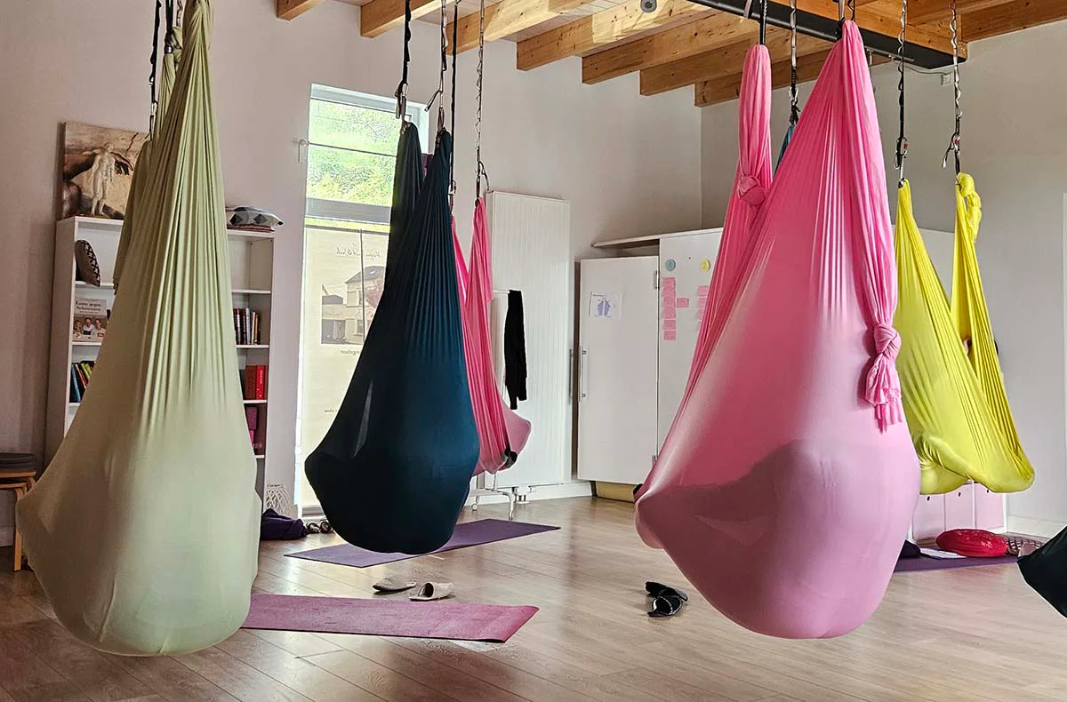 Aerial Yoga für 2 Seck (Privatstunde) - 3