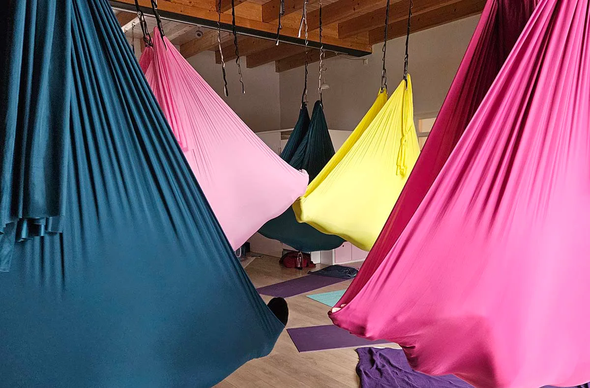 Aerial Yoga für 2 Seck (Privatstunde) - 5