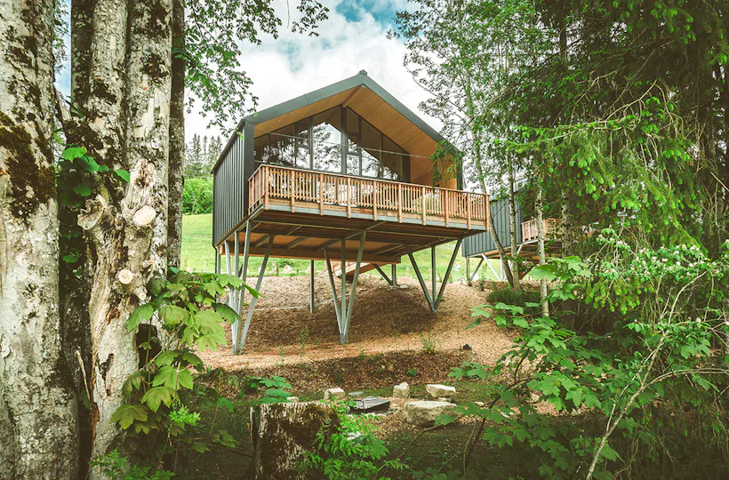 Außergewöhnlich Übernachten im Baumchalet für 2 (2 Nächte)