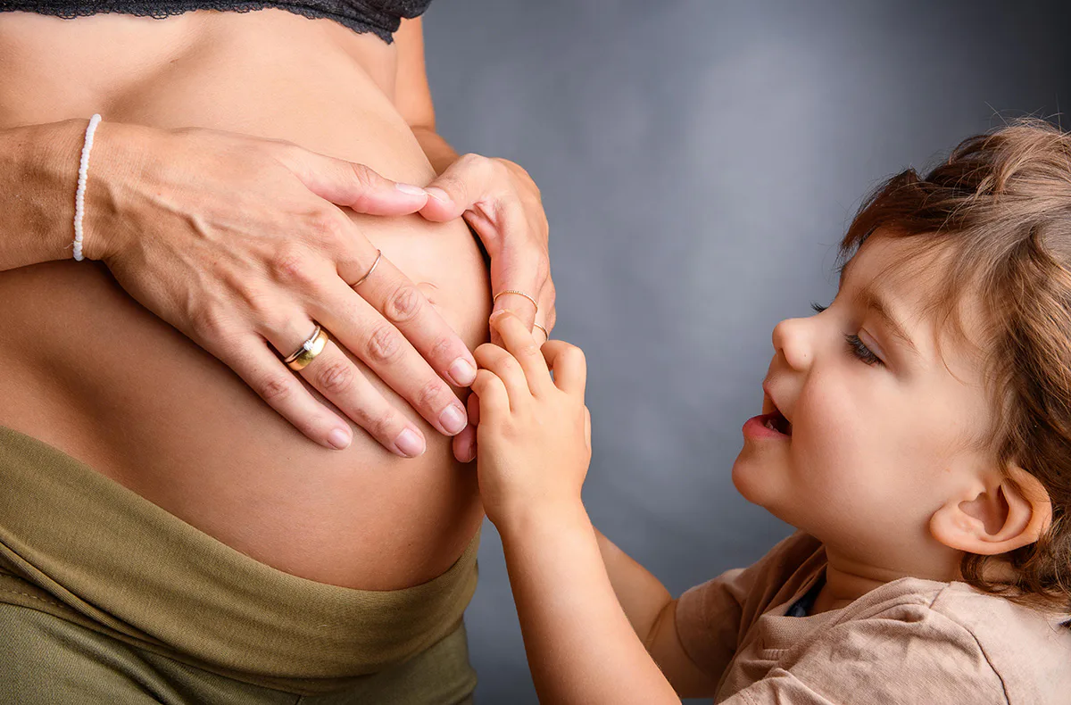 Babybauch Fotoshooting Berlin-Buch - 1